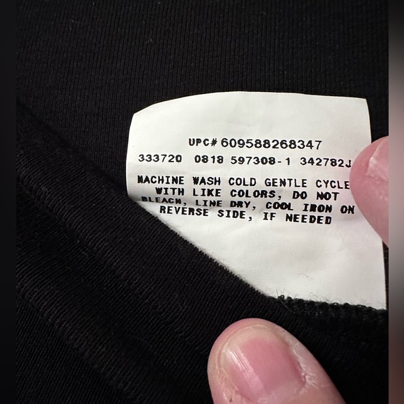 I.N. Studio Woman size 2X maxi black rayon/spandex - Picture 2 of 6